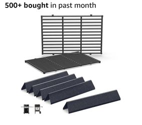 3141: New Grill Parts for Weber Spirit 300 and Spirit II 300 Series, 15.3" Flavorizer Bars & Grill Grates for Weber Spirit E-310 E-315 E-330 Series Gr