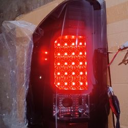 2007-2013 Chevy Silverado LED Smoked Taillights