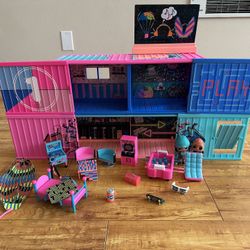 LOL Surprise Clubhouse Play Set