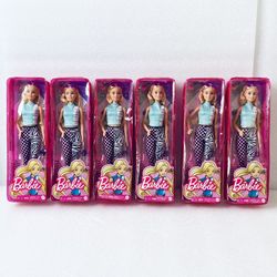 O  BO Lot Of 6 New Barbie 2020 Mattel 11.5” Tall Fashionistas Dolls #158