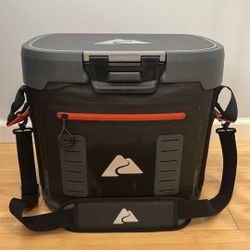 Ozark Trail 36 Can Welded Hard Sided Cooler, Gray/Black