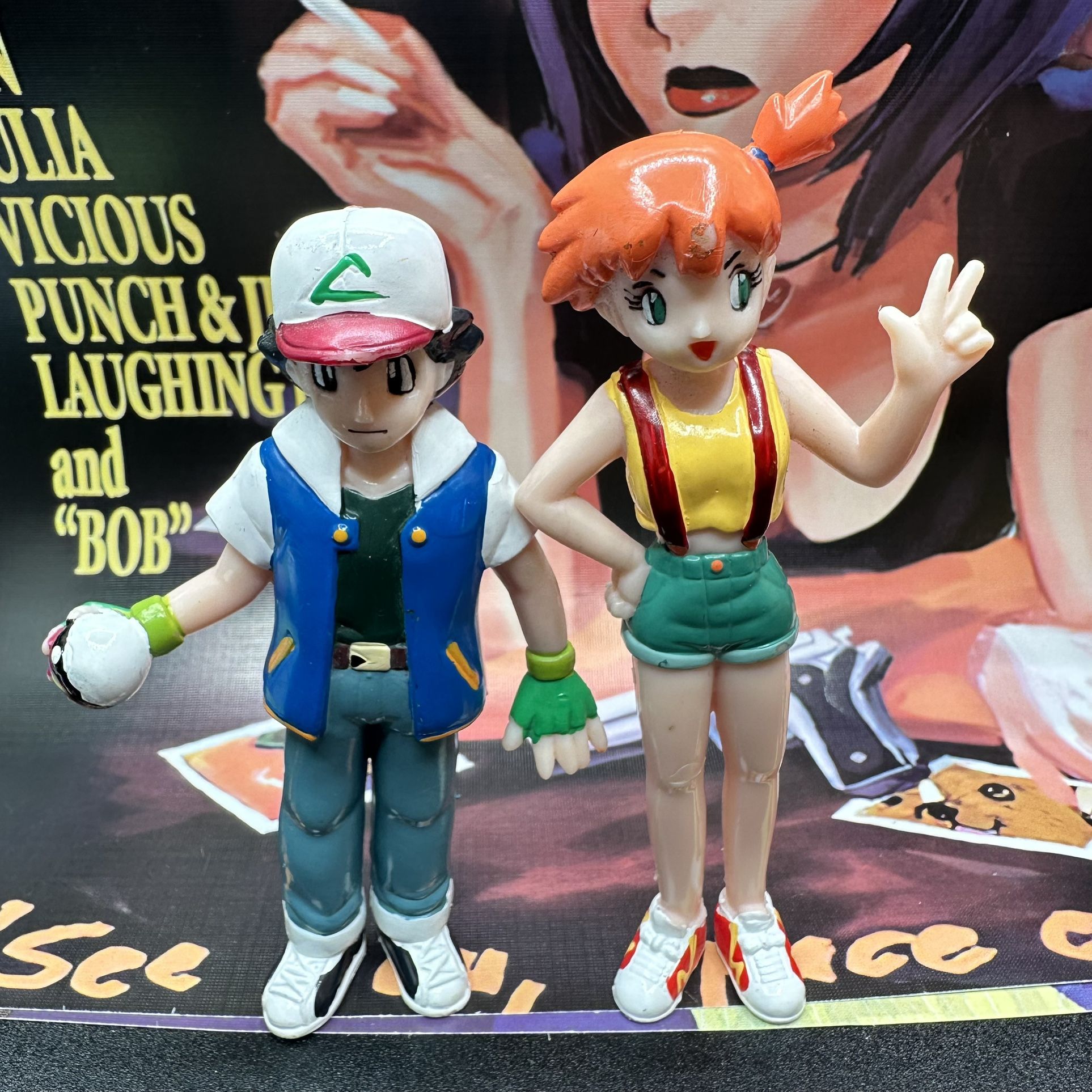 Pokémon POCKET MONSTERS VOL 2 SATOSHI & KASUMI AULDEY Tony Ash & Misty Figures