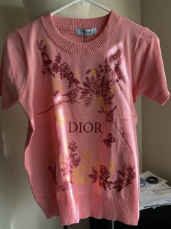 Knitted Short Sleeve Blouse 