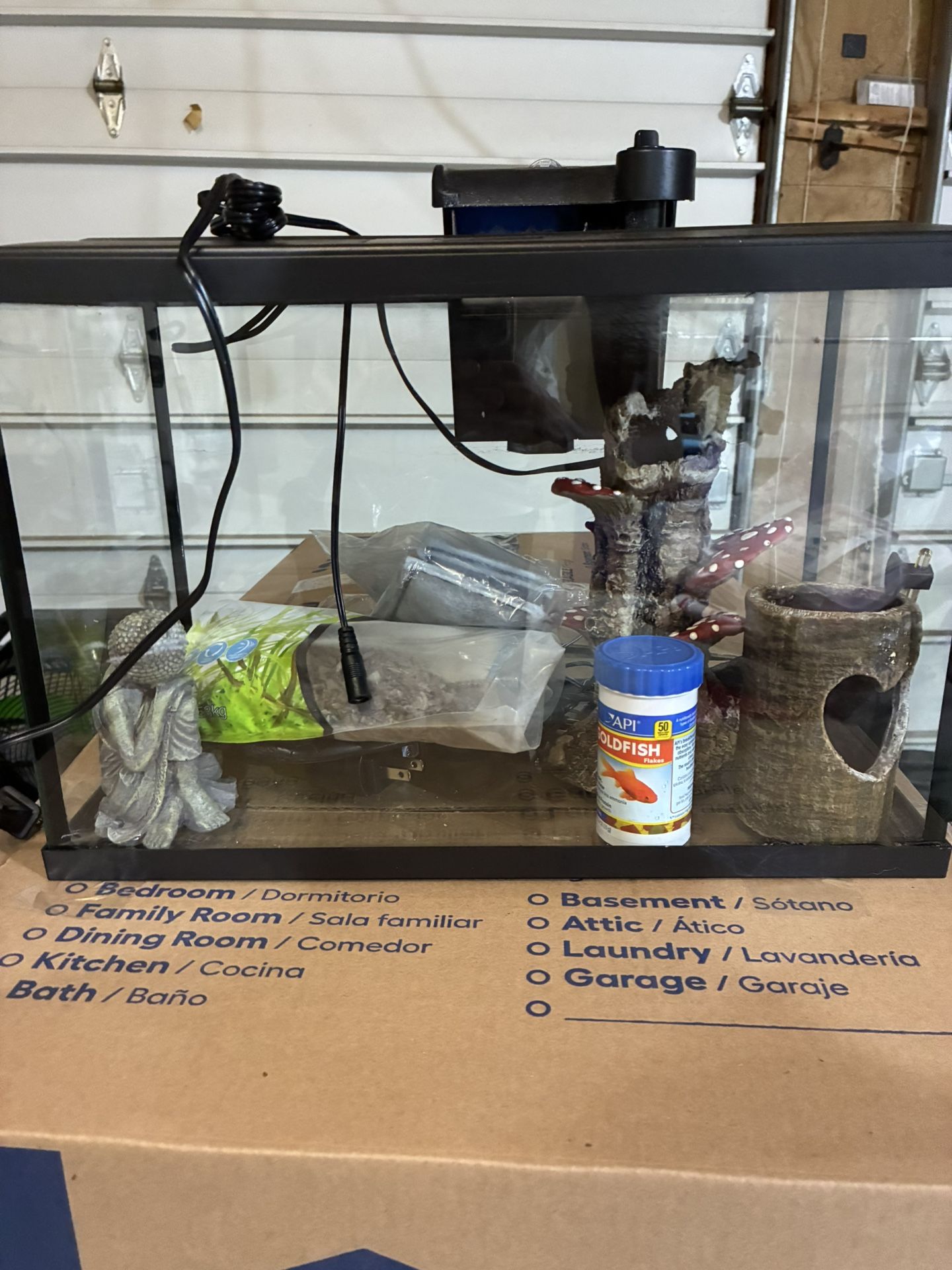 Complete Fish Tank Starter Kit - Everything Included!