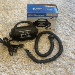 Intex Quick-Fill Electric Air Pump -  plug in - Black
