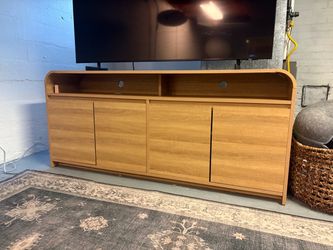 Wood TV Stand