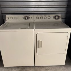 GE Washer And Electric Dryer Matching Set