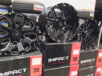 OFF ROAD WHEELS WITH AGGRESSIVE OFF ROAD TIRES SPECIAL $1489 CASH OUT THE DOOR WITH 275/55R20 RADAR R/T
