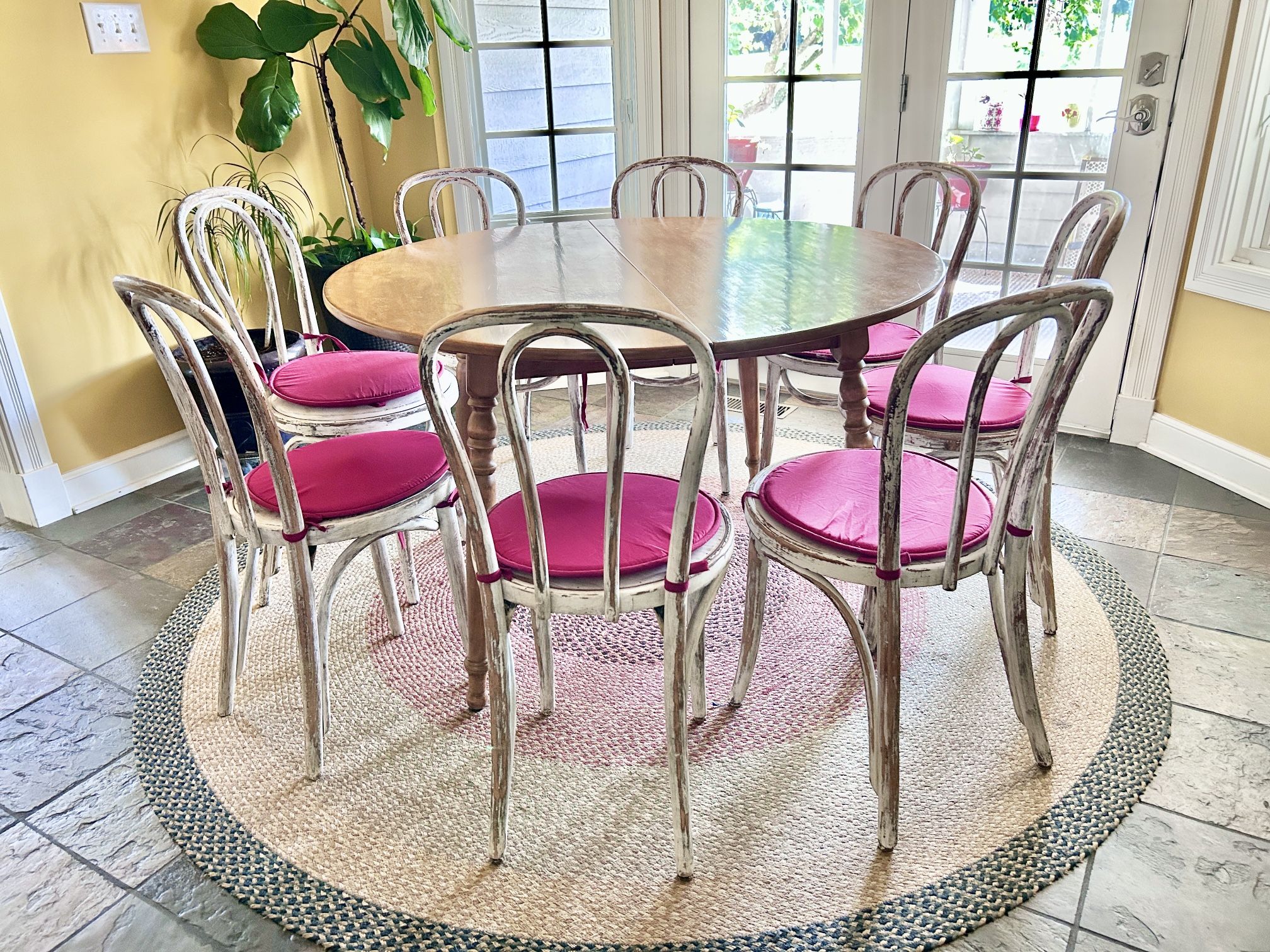 Set Of 8 French Chairs