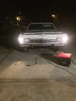 16.5 65 Impala Factory AC Disc Brakes New Carpet new Gas Tank New Windows Rubber Truck Rubber Door Rubber Engine wiring Hornet New 350 Motor and Tra