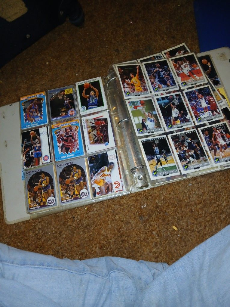 Lots Of Valuable Basketball And Baseball Cards