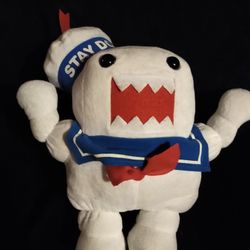 Domo Ghostbusters Staypuff Plushie