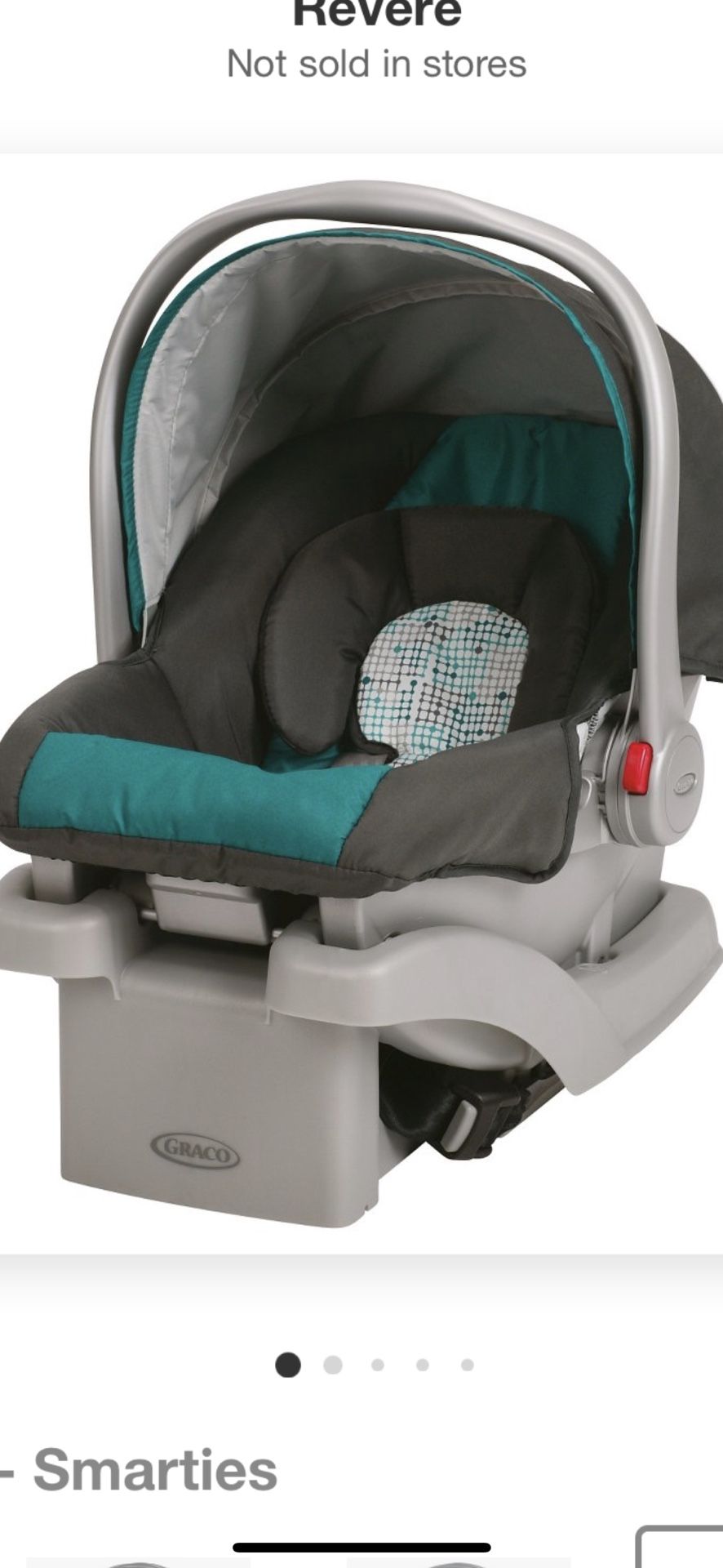 Graco Snugride Infant Car Seat + base