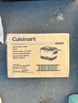 Cuisinart Deep Fryer, 1.1 Quart