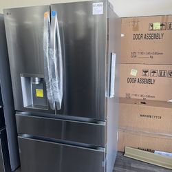 29 Cu Ft Capacity 4-Dr French Door Refrigerator W/ Full Convert Drawer By LG @$1100 Off Retail!