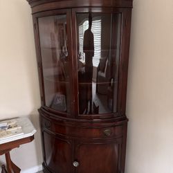 Corner China Cabinet 