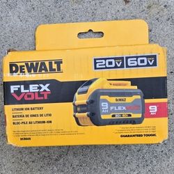 Dewalt 60v Flexvolt Battery 9.0 Ah Brand New 