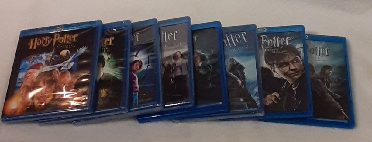 All 8 Harry Potter Movies Blu-ray