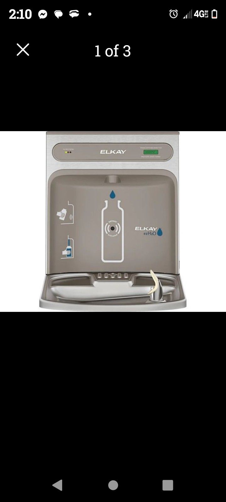 Elkay Water Bottle Filler Station