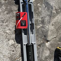 Craftsman Torque Wrench 3/8