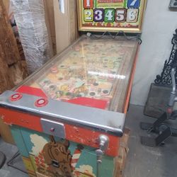Vintage Lexington Derby Pinball Machine 1950s