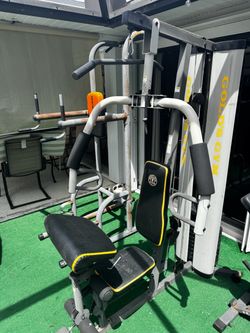 GOLD’S GYM HOME GYM + WEIDER POWER TOWER