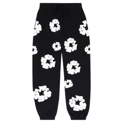 Denim Tear Black/White Sweatpants
