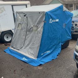 Clam x2 Thermal fish house