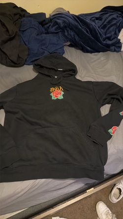 DGK Black Rose Embroidered Hoodie