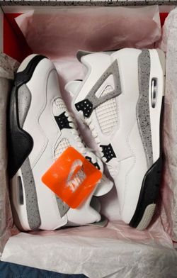 Air Jordan 4 Retro White Cement (2025) Size 9.5 restock