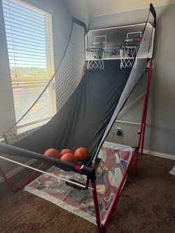 Rec-Tek Dual Shot Indoor Basketball Arcade Game