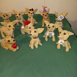 Taco Bell Plush Chiuaua Dogs (11)