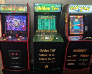 5 Arcade 1up arcade machines