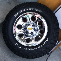 17” Wheels For Chevy Silverado And SUV 6 Lugs 