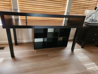 Table and cabinet