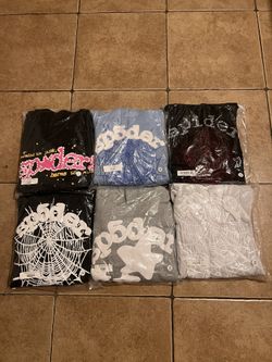 SPIDER HOODIES SIZES SMALL-XL
