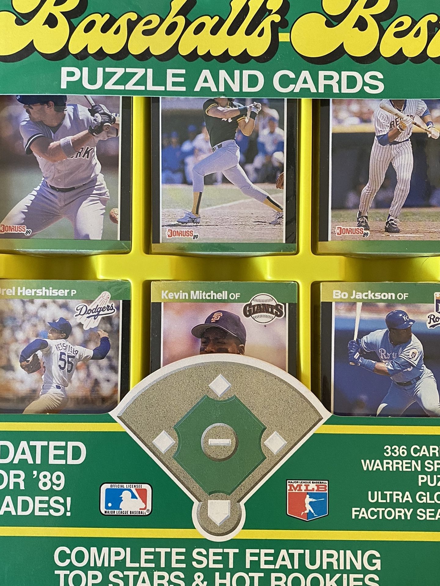 Donruss Baseball’s Best Puzzle And cards Factory Sealed