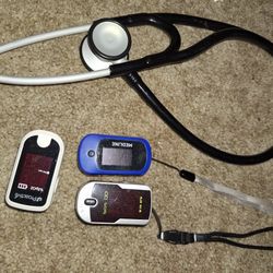 Stethoscope And Pulse oximeter