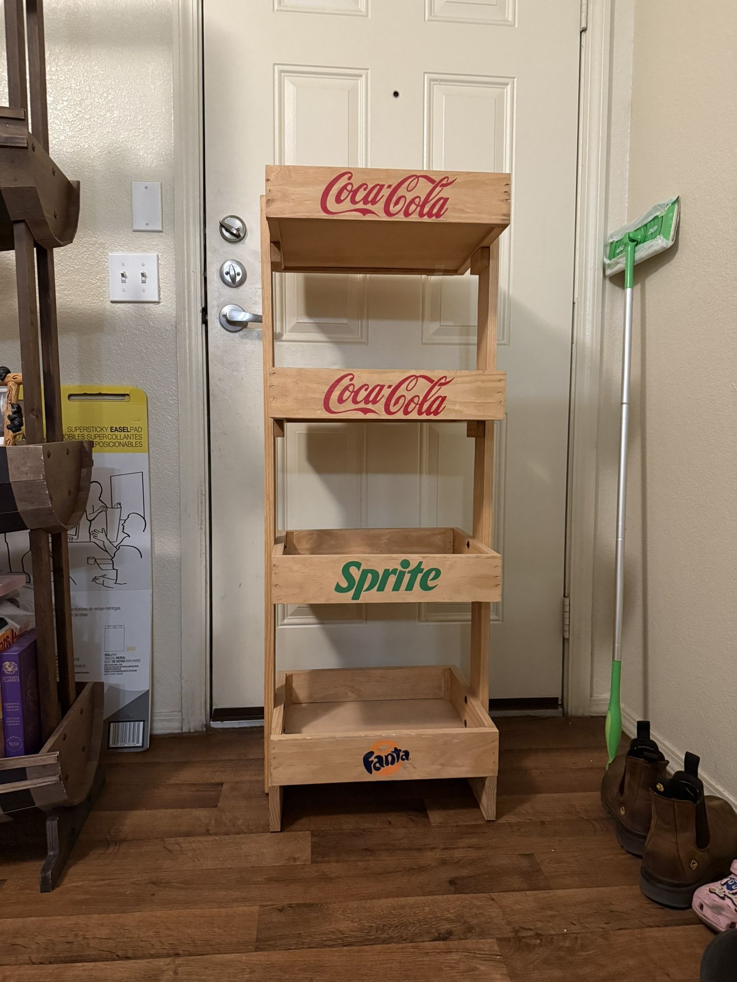 Coca Cola Shelves
