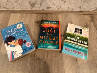 3 Popular Paperback Books – Love Hypothesis, Nicest Couple & Mother-in-Law