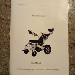 Power wheelchair (New)