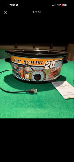 NASCAR - Tony Stewart Rival Crockpot, Rare/Discontinued 0 Tested Working