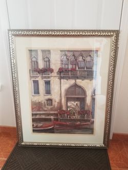 Large framed wall art