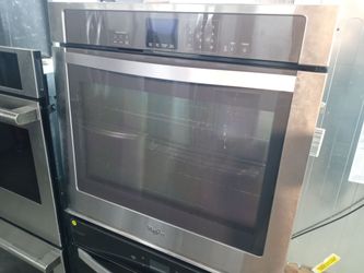 Whirlpool 30" stainless steel single wall oven - Free delivery
