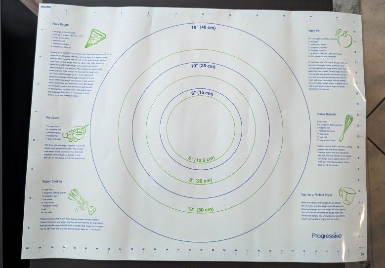 Large Plastic Pastry Mat