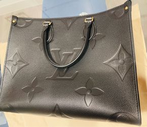 Louis Vuitton Onthego MM Monogram Empreinte Excellent Condition