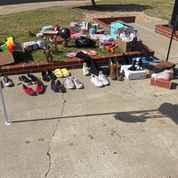 Yard Sale Tupperware Starbucks Cups Nike Shoes