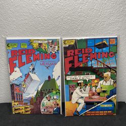 Reid Fleming, World’s Toughest Milkman #1 -#2 *NM Eclipse Comics 1986