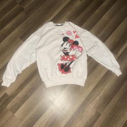 Disney White Sweatshirt