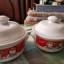 Campbell Soup Bowls With Lids 
